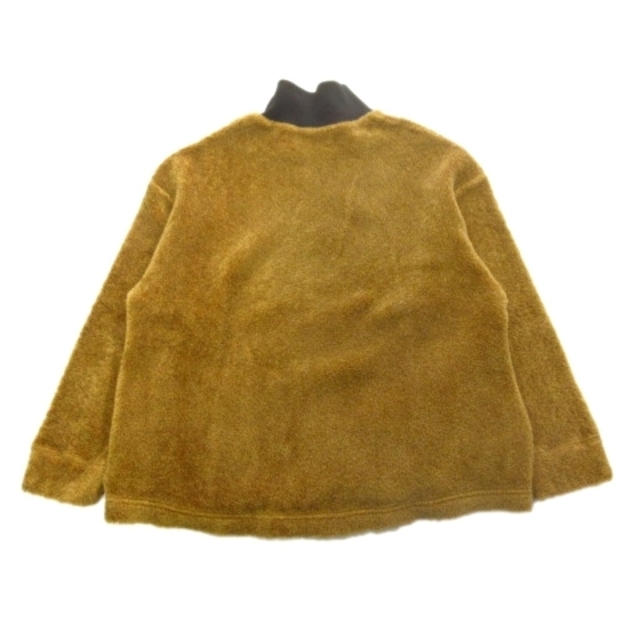 美品 18AW クルニ CULLNI ハーフジップボアプルオーバー フリース ジ