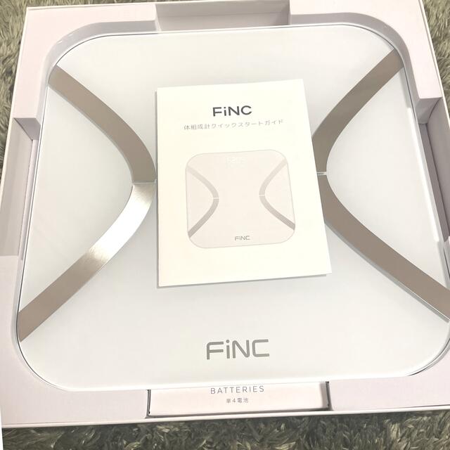 FiNC 体重計 スマホ/家電/カメラの美容/健康(体重計/体脂肪計)の商品写真