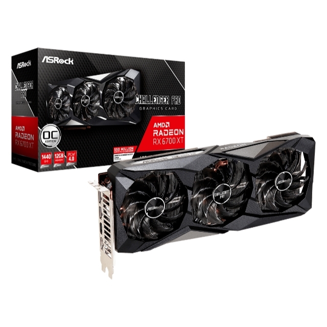 ASUSTek AMD Radeon RX6700XT 搭載 トリプルファンモデル 12GB ROG-STRIX-RX6700XT-O12G-GAMI  取扱店舗限定