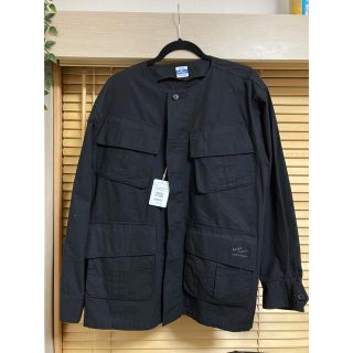 ワンエルディーケーセレクト(1LDK SELECT)のARMY TWILL NO COLLAR FATIGUE JACKET(ミリタリージャケット)