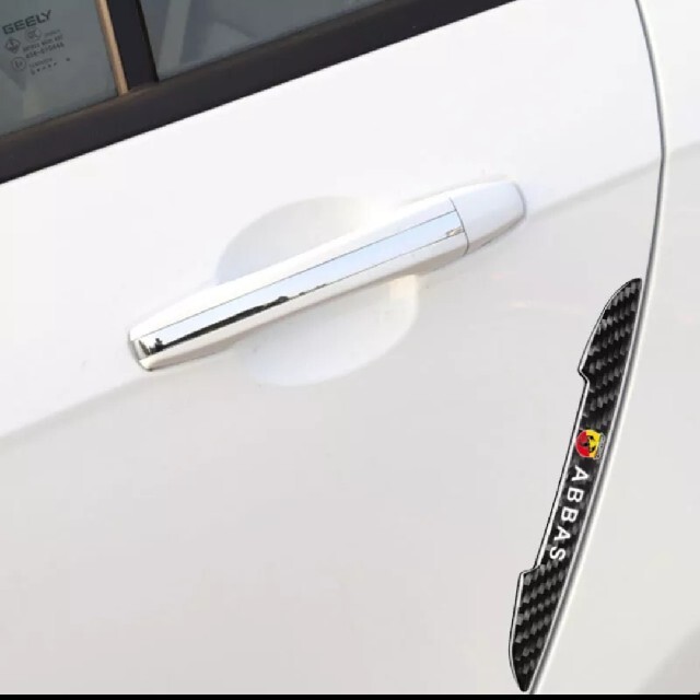 スバル(スバル)のSUBARU カーボン柄ドアプロテクターステッカー4p 自動車/バイクの自動車(車外アクセサリ)の商品写真