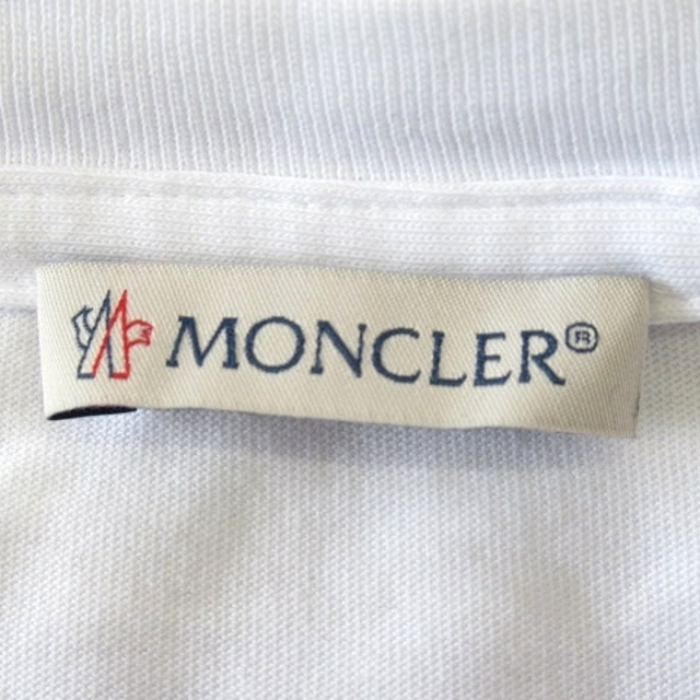 極美品 モンクレール MONCLER Logo T-shirt ロゴ Tシャツ
