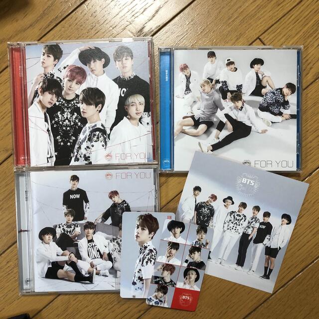 bts for you 3形態 トレカ集合/ソクジン アニバーサリーカード付き-