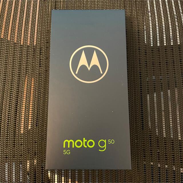 新品未開封 SIMフリー moto g50 g5 ハイエンドAndroidのサムネイル