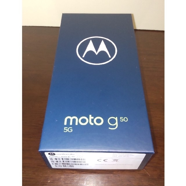 《新品未開封》MOTOROLA moto g50 5G メテオグレイ有カラー