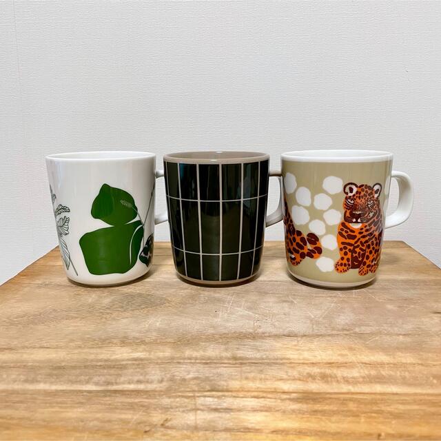 marimekko(マリメッコ)のmarimekko マリメッコ　新作マグカップ　3点　kaksoset インテリア/住まい/日用品のキッチン/食器(食器)の商品写真