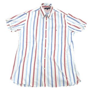 トミーヒルフィガー(TOMMY HILFIGER)のトミーヒルフィガー TOMMY HILFIGER ストライプ ボタンダウン シャ(シャツ)