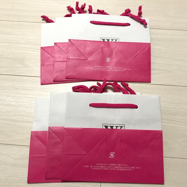 DEAN & DELUCA(ディーンアンドデルーカ)のヴィタメール　紙袋　ショッパー　新品・6枚セット レディースのバッグ(ショップ袋)の商品写真
