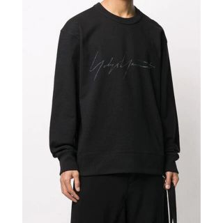 ワイスリー(Y-3)のY-3 DISTRESSED SIGNATURE CREW SWEATSHIRT(スウェット)