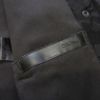 美品 ドローム DROMe ボンディング ストレッチ ラム レザー ジャケット