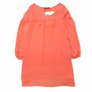 ローズバッド(ROSE BUD)のローズバッド ROSE BUD シフォン チュニック ワンピース カットソー ベ(チュニック)