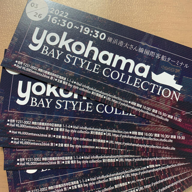 Yokohama Bay Style Collection 3,26 (土)チケット