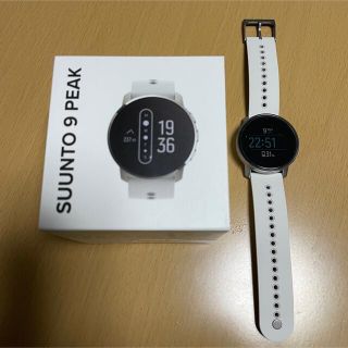 スント(SUUNTO)のしん☆様 SUUNTO 9 PEAK BIRCH WHITE TITANIUM(その他)