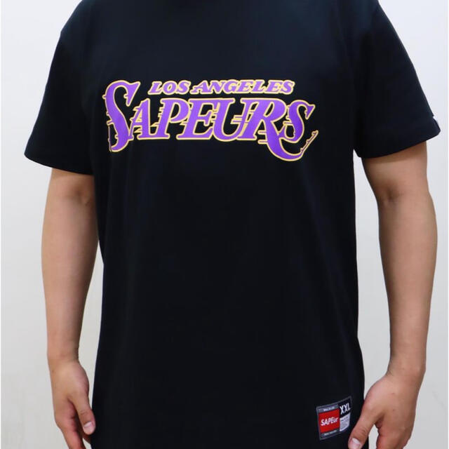 XL SAPEur LOS ANGELES TEE BLACK 未開封