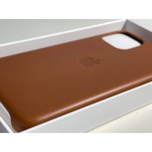 78%OFF!】 純正 iPhone 11 Pro レザーケース サドルブラウン