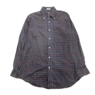 エビス(EVISU)のエヴィス EVISU 初期タグ ウィンドウペン シャツ カットソー 格子柄 ボタ(シャツ)