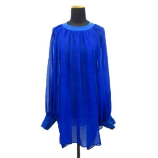 ハイク(HYKE)の21SS ハイク HYKE SHIRRED CHIFFON TOP シャーリング(カットソー(長袖/七分))