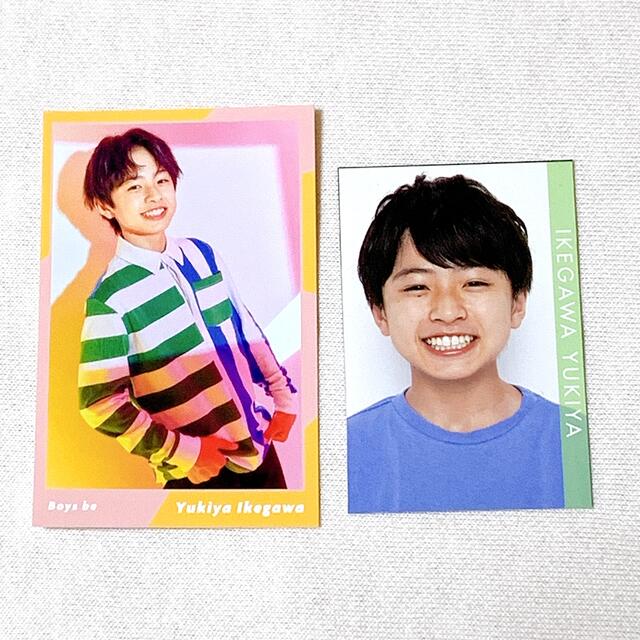 関西ジャニーズJr. BoysBe 池川侑希弥 公式写真 グリーティングフォト