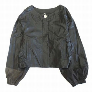 スライ(SLY)のスライ SLY Faux Leather No Collar フェイクレザー ノ(ブルゾン)