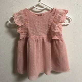 ベビーギャップ(babyGAP)の新品　baby GAP ワンピース 0-3m(ワンピース)