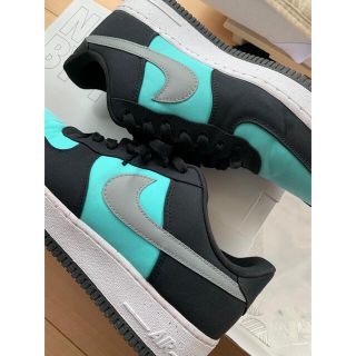 ナイキ(NIKE)のNIKE エアフォース1 by you tiffany ティファニーダンク(スニーカー)