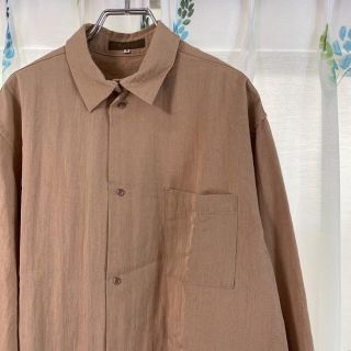 ヨウジヤマモト(Yohji Yamamoto)のヨウジヤマモト  ウールギャバスナップボタンシャツ(シャツ)