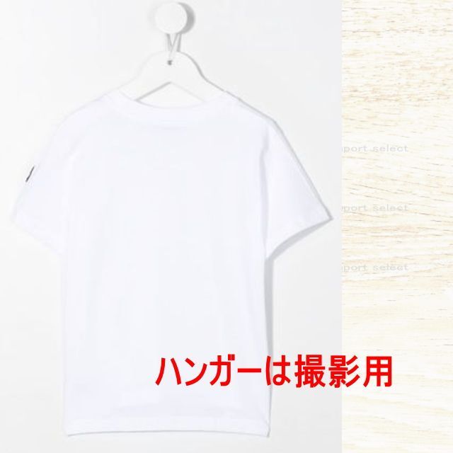 MONCLER(モンクレール)の●新品/正規品● MONCLER ビッグフロントロゴ Tシャツ キッズ/ベビー/マタニティのキッズ服女の子用(90cm~)(Tシャツ/カットソー)の商品写真