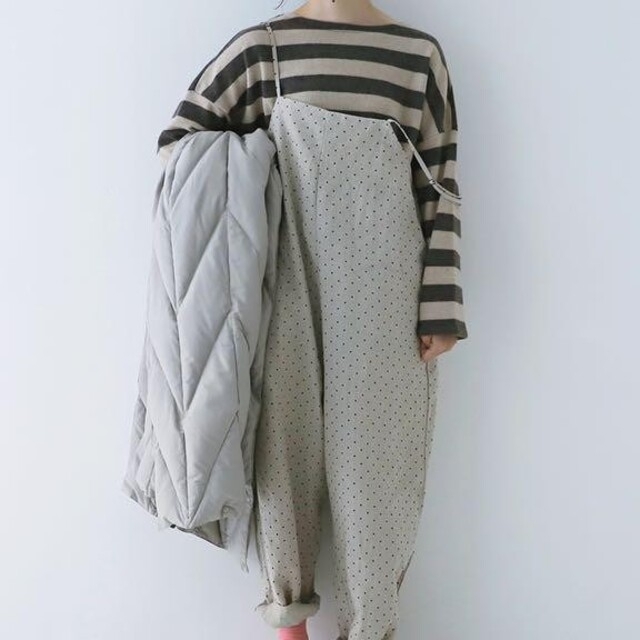 nest Robe(ネストローブ)のネストローブ♡リサイクルボーダープルオーバー レディースのトップス(カットソー(長袖/七分))の商品写真