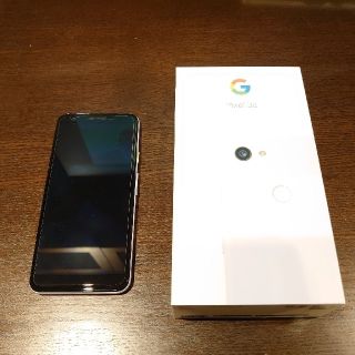 グーグルピクセル(Google Pixel)の美品・完品 Pixel 3a 64GB simフリー Purple-ish(スマートフォン本体)