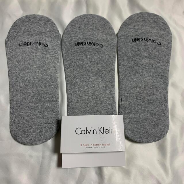 Calvin Klein(カルバンクライン)のCalvin Klein カルバンクライン くるぶし靴下 ３足組 24.5-28 メンズのレッグウェア(ソックス)の商品写真