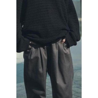 オーラリー(AURALEE)のBlanc YM Cotton Gabardine Easy Pants(ワークパンツ/カーゴパンツ)