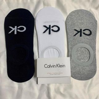 カルバンクライン(Calvin Klein)のCalvin Klein カルバンクライン くるぶし靴下 ３足組 24.5-28(ソックス)