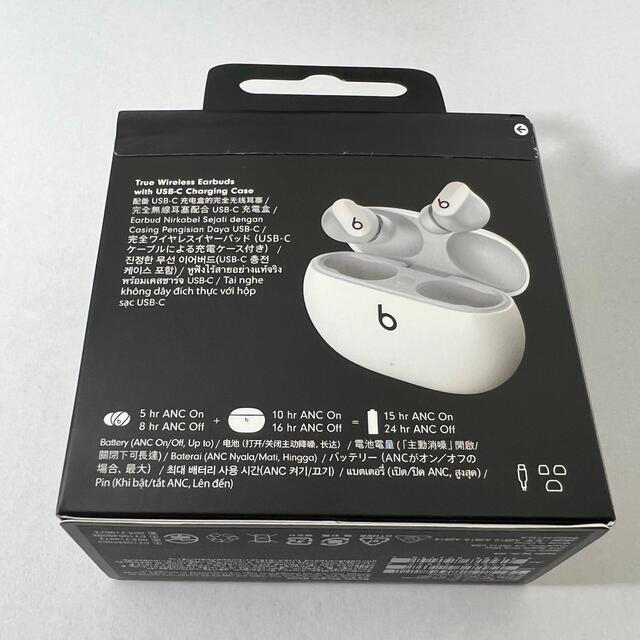 新品未開封 MJ4Y3PA/A Beats Studio Buds ホワイト