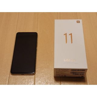 アンドロイド(ANDROID)のXiaomi Mi 11 Lite 5G Citrus Yellow(スマートフォン本体)