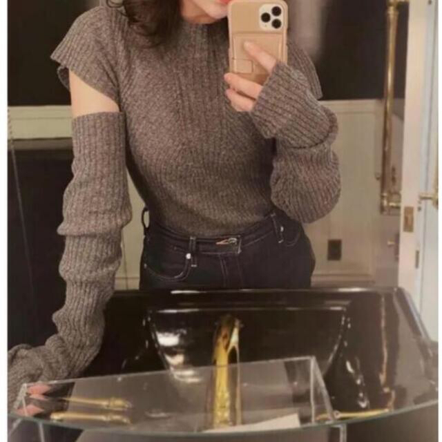 格安最安値 snidel - RANDEBOO Charm warmer knit チャームウォーマー
