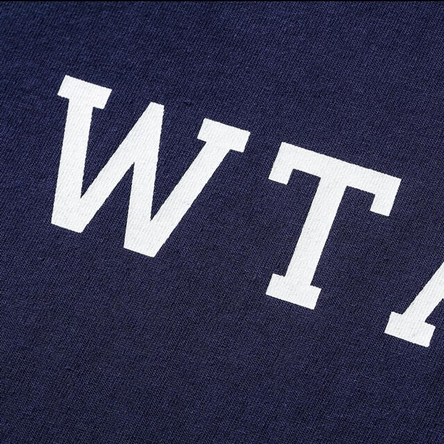 WTAPS 21SS COLLEGE / SS / COTTON NAVY XL