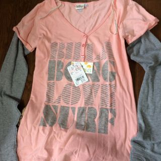 ビラボン(billabong)のビラボンロンT★新品未使用タグ付★M(Tシャツ(長袖/七分))