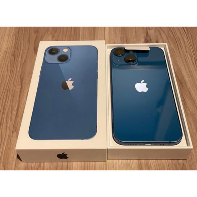 iPhone 13 mini ブルー 128GB　simフリー