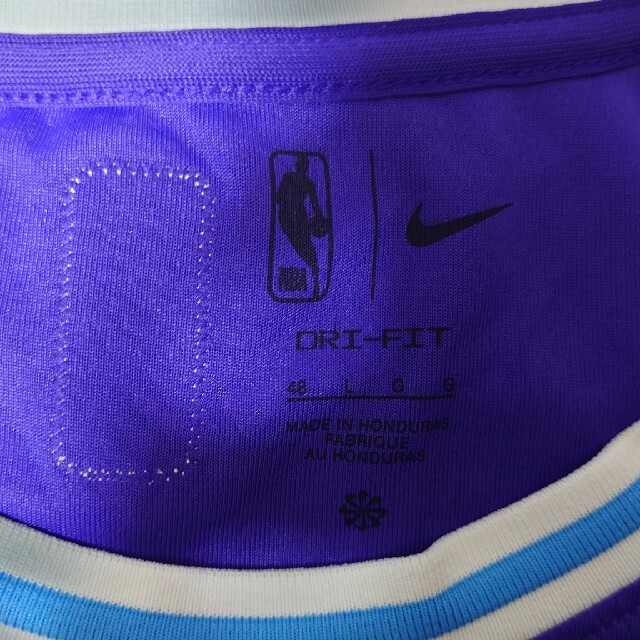 NIKE(ナイキ)のカーメロ アンソニー NBA LAKERS シティエディション ジャージ スポーツ/アウトドアのスポーツ/アウトドア その他(バスケットボール)の商品写真