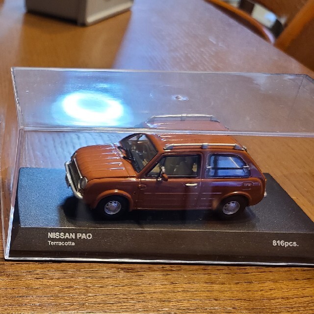 日産 パオ Terracotta/Orange 限定 816pcs ミニカー 日産 パオ Terracotta/Orange 限定 816pcs ミニカー