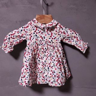 プチバトー(PETIT BATEAU)のキッズ　ベビー　ワンピース　春　プチバトー PETITBATEAU(ワンピース)