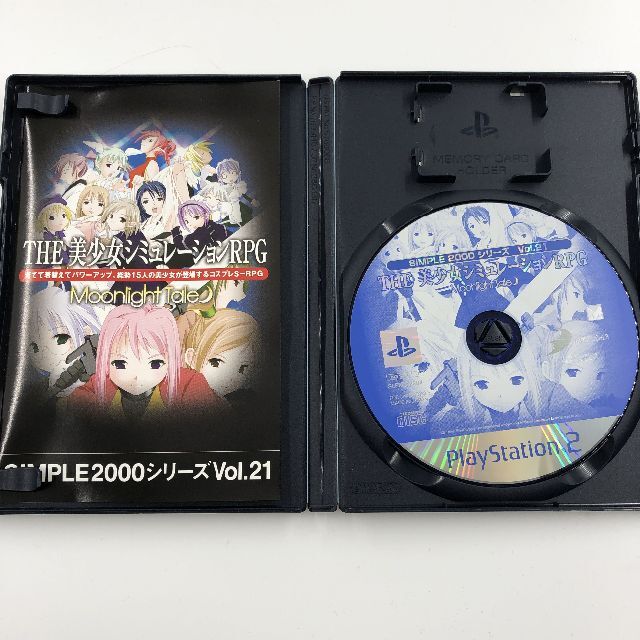 PlayStation2(プレイステーション2)のPS2　THE 美少女シミュレーションRPG Moonlight Tale エンタメ/ホビーのゲームソフト/ゲーム機本体(家庭用ゲームソフト)の商品写真