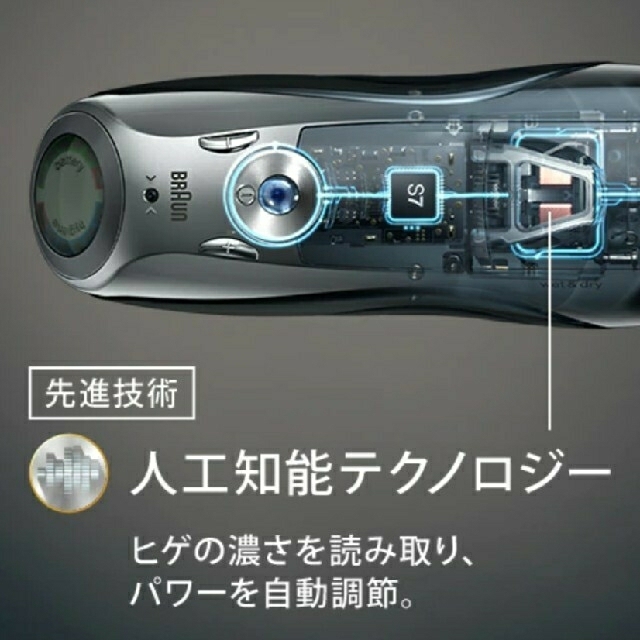 【新品未開封】BRAUN シリーズ7 メンズ電気シェーバー 7090cc 4