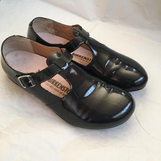 ビルケンシュトック(BIRKENSTOCK)のビルケンシュトック エナメル　ティッケル　TICKEL 25㎝(ローファー/革靴)