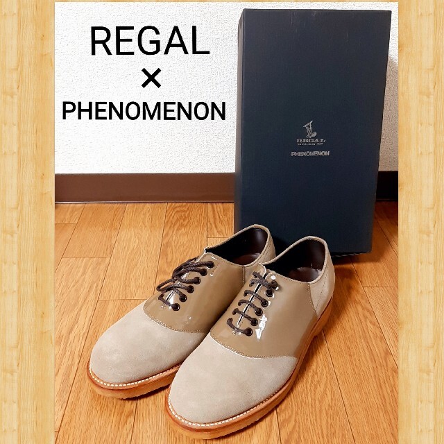 REGAL(リーガル)の定価46200円 REGAL PHENOMENON フェノメノン サドルシューズ メンズの靴/シューズ(ドレス/ビジネス)の商品写真