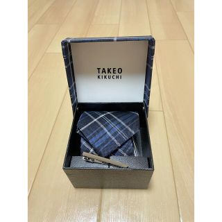 タケオキクチ(TAKEO KIKUCHI)のあい様専用【新品未使用】TAKEO KIKUCHI ネクタイ　タイピンセット(ネクタイ)