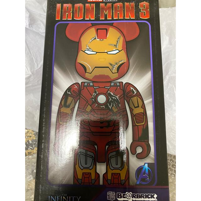 BE@RBRICK IRON MAN MARK VII DAMAGE 400％フィギュア