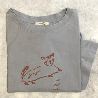 プードゥドゥ(POU DOU DOU)のプードゥドゥ　CATプリント　Ｔシャツ(Tシャツ(半袖/袖なし))