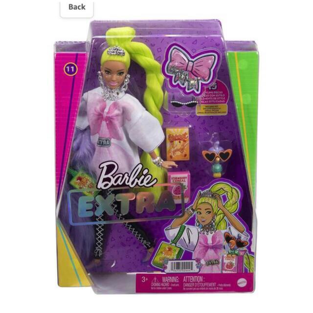 【日本未発売】EXTRA Barbie バービー人形　新品未使用