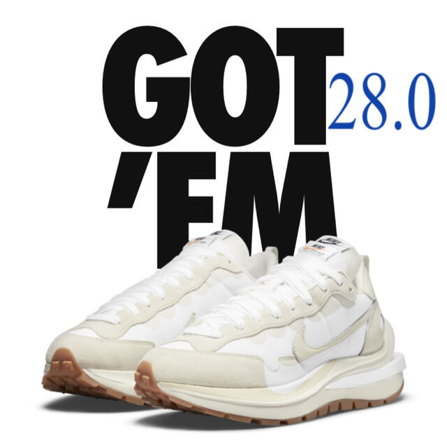 Nike × sacai ヴェイパーワッフル White 28 ナイキ サカイ cinema.sk